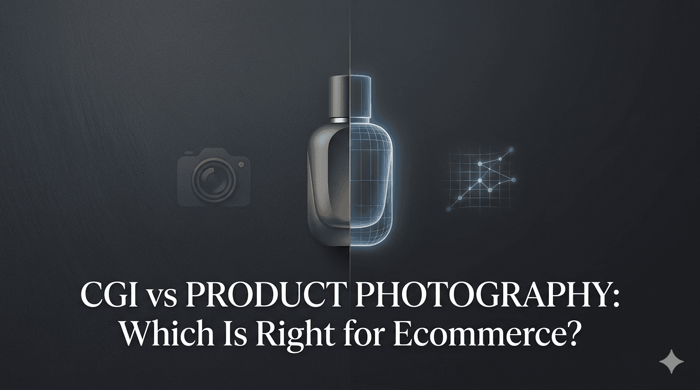 CGI or traditional product photoshoot comparison for 2026
