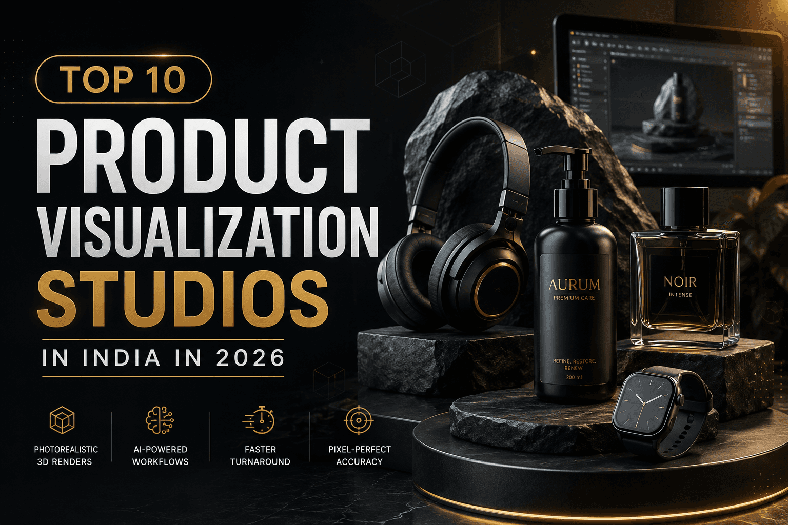 India's top product visualization studios 2026